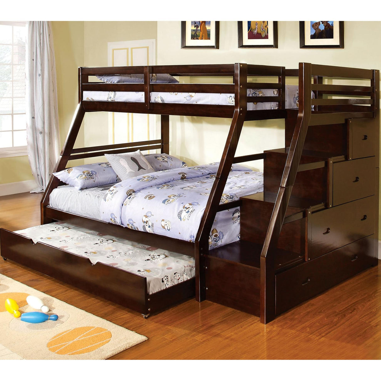  Furniture of America Kids Beds Bunk Bed CM-BK611EX-BED IMAGE 2