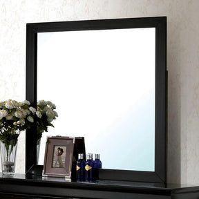  Furniture of America Louis Philippe Dresser Mirror CM7866BK-M IMAGE 1