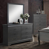  Furniture of America Louis Philippe III 6-Drawer Dresser CM7866GY-D IMAGE 1
