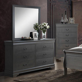  Furniture of America Louis Philippe III 6-Drawer Dresser CM7866GY-D IMAGE 1