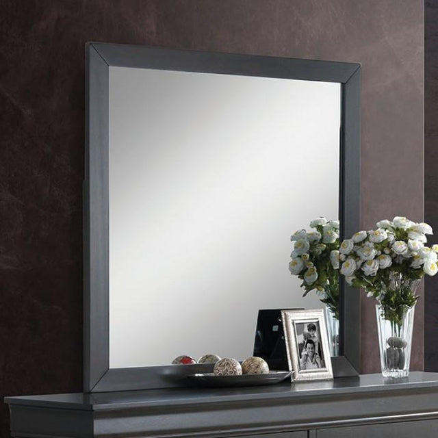  Furniture of America Louis Philippe III Dresser Mirror CM7866GY-M IMAGE 1