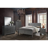  Furniture of America Louis Philippe III Dresser Mirror CM7866GY-M IMAGE 3
