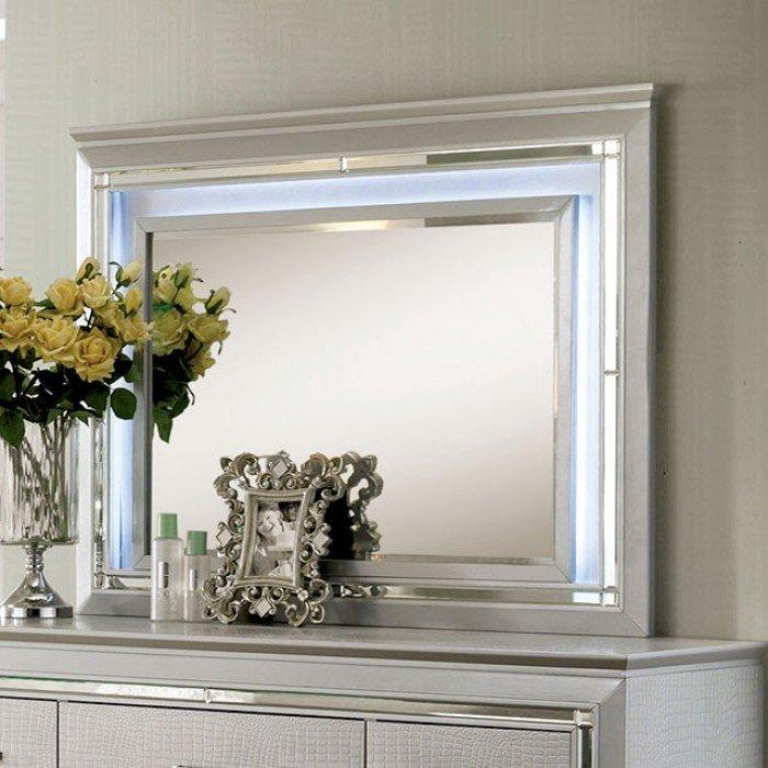  Furniture of America Bellanova Dresser Mirror CM7979SV-M IMAGE 1