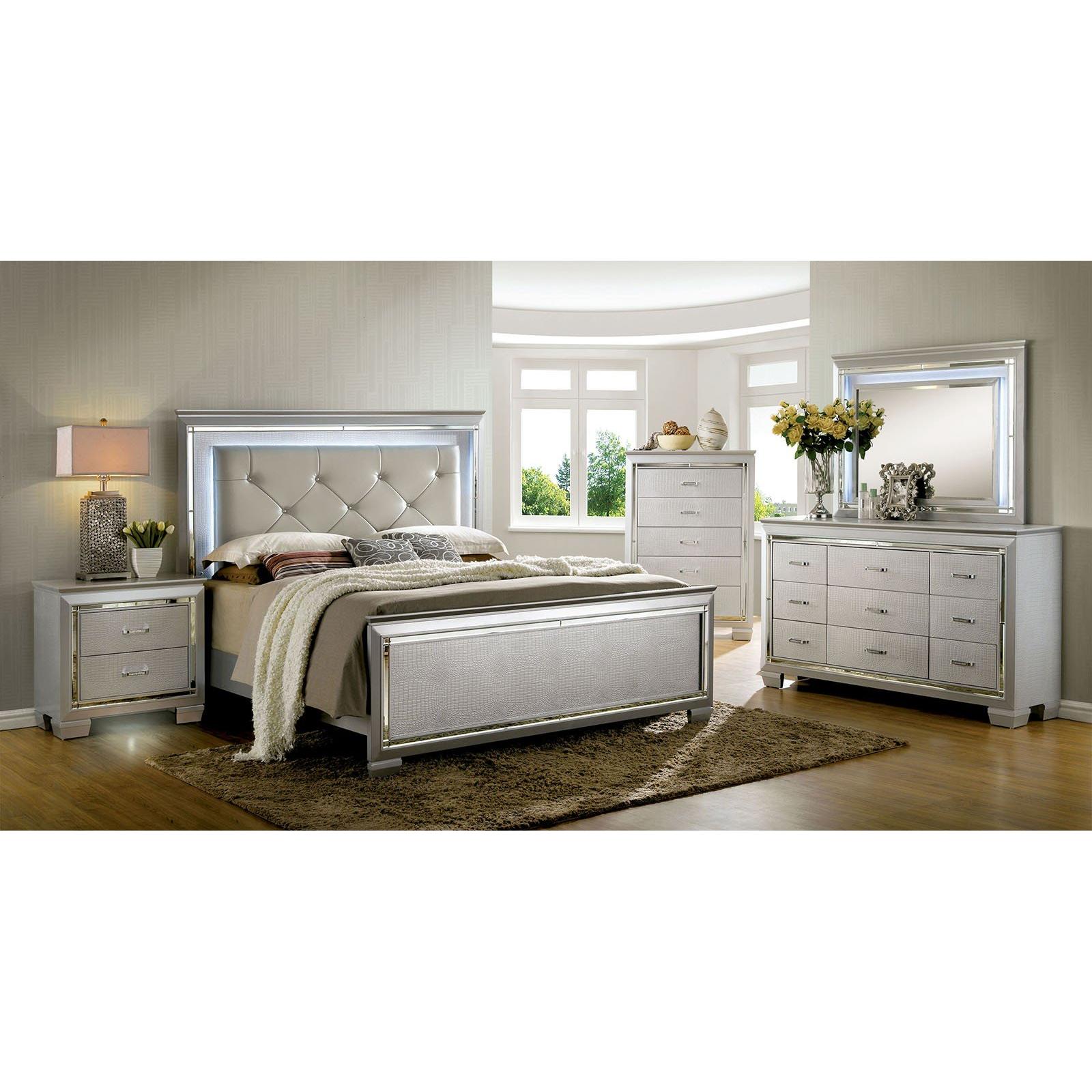 Furniture of America Bellanova Nightstand - Thumbnail 2