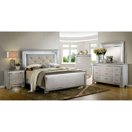  Furniture of America Bellanova 2-Drawer Nightstand CM7979SV-N IMAGE 3