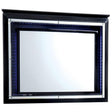  Furniture of America Bellanova Dresser Mirror CM7979BK-M IMAGE 1