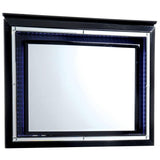  Furniture of America Bellanova Dresser Mirror CM7979BK-M IMAGE 1