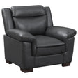 Coaster Furniture Arabella 506593 Upholstered Padded Arm Accent Chair - Grey IMAGE 1