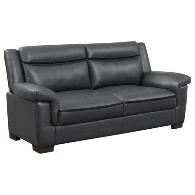  Coaster Furniture Arabella 506591 Upholstered Padded Arm Sofa - Grey IMAGE 1