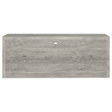  Coaster Furniture Burke 701024 2-Drawer Engineered Wood 59" TV Stand - Grey Driftwood IMAGE 6