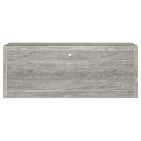  Coaster Furniture Burke 701024 2-Drawer Engineered Wood 59" TV Stand - Grey Driftwood IMAGE 6