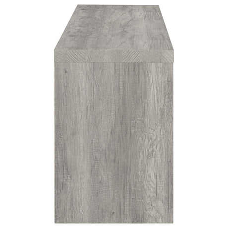  Coaster Furniture Burke 701024 2-Drawer Engineered Wood 59" TV Stand - Grey Driftwood IMAGE 7