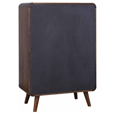  Coaster Furniture Robyn 205135 5-Drawer Bedroom Chest of Drawers - Dark Walnut IMAGE 5
