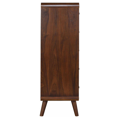  Coaster Furniture Robyn 205135 5-Drawer Bedroom Chest of Drawers - Dark Walnut IMAGE 8