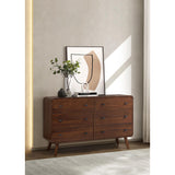  Coaster Furniture Robyn 205133 6-Drawer Bedroom Dresser - Dark Walnut IMAGE 9