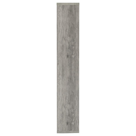  Coaster Furniture Theo 801137 71-inch 7-shelf Bookshelf - Grey Driftwood IMAGE 8