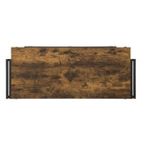  Coaster Furniture Renaldi 130071 3-shelf Home Bar Wine Cabinet - Rustic Nutmeg IMAGE 6