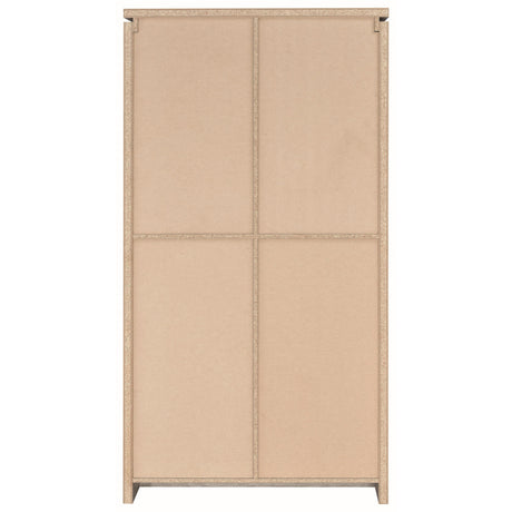 Coaster Furniture Alejo 950783 2-door Engineered Wood Tall Cabinet - Grey Driftwood IMAGE 4