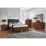  Coaster Furniture Robyn 205131KW Wood California King Platform Bed - Dark Walnut IMAGE 7