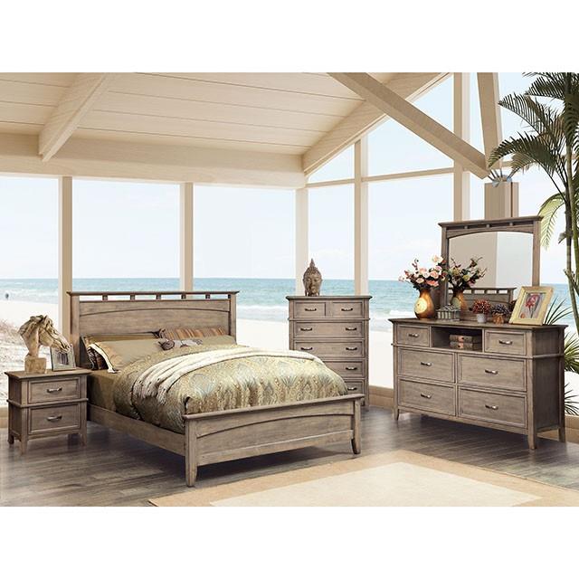  Furniture of America Loxley 2-Drawer Nightstand CM7351N IMAGE 2