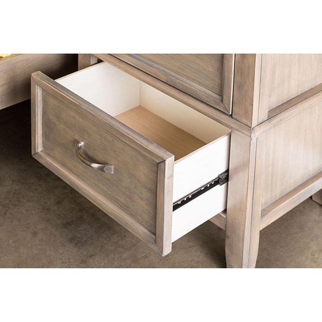  Furniture of America Loxley 2-Drawer Nightstand CM7351N IMAGE 5