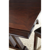  Steve Silver Furniture Adrian Dining Table with Pedestal Base AD600B/AD600T IMAGE 2
