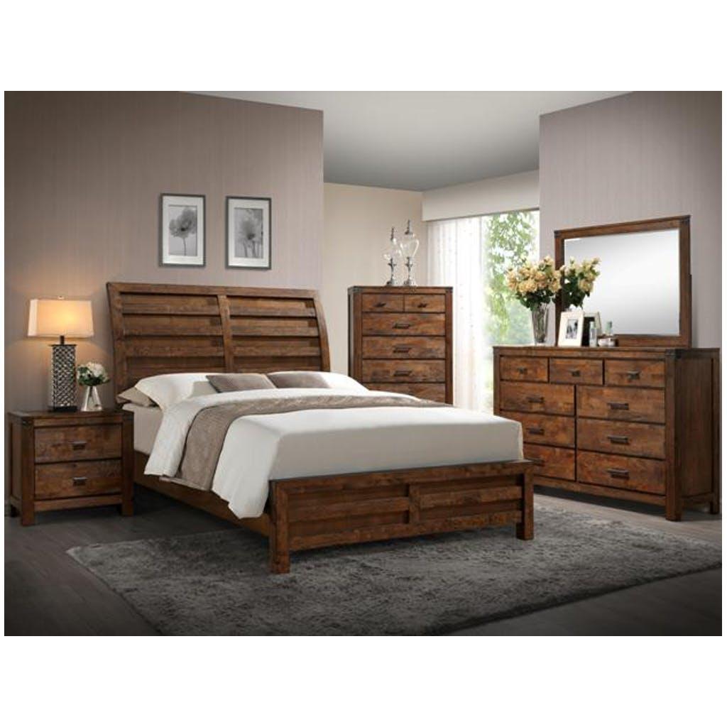  Crown Mark Curtis 2-Drawer Nightstand B4800-2 IMAGE 2