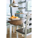  Signature Design by Ashley Round Woodanville Dining Table D335-15 IMAGE 6