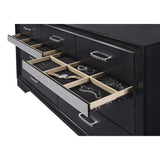  Coaster Furniture Miranda 206363 7-Drawer Dresser - Black IMAGE 11