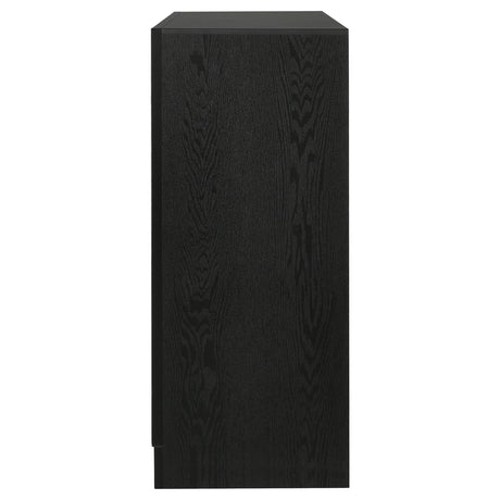  Coaster Furniture Miranda 206363 7-Drawer Dresser - Black IMAGE 4