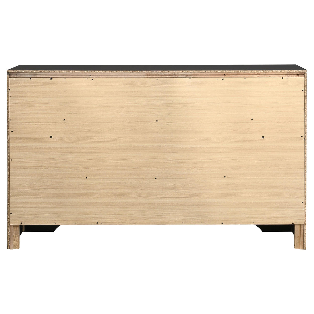  Coaster Furniture Miranda 206363 7-Drawer Dresser - Black IMAGE 6