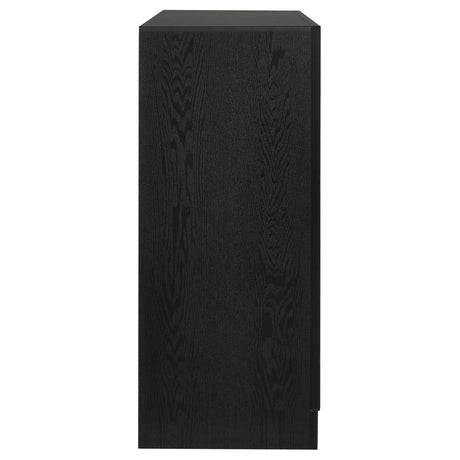  Coaster Furniture Miranda 206363 7-Drawer Dresser - Black IMAGE 8