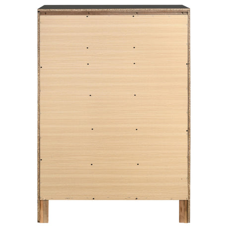  Coaster Furniture Miranda 206365 5-Drawer Bedroom Chest - Black IMAGE 6