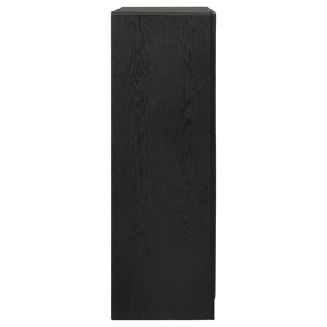 Coaster Furniture Miranda 206365 5-Drawer Bedroom Chest - Black IMAGE 8