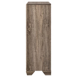  Coaster Furniture Kauffman 204195 5-Drawer Bedroom Chest - Washed Taupe IMAGE 4