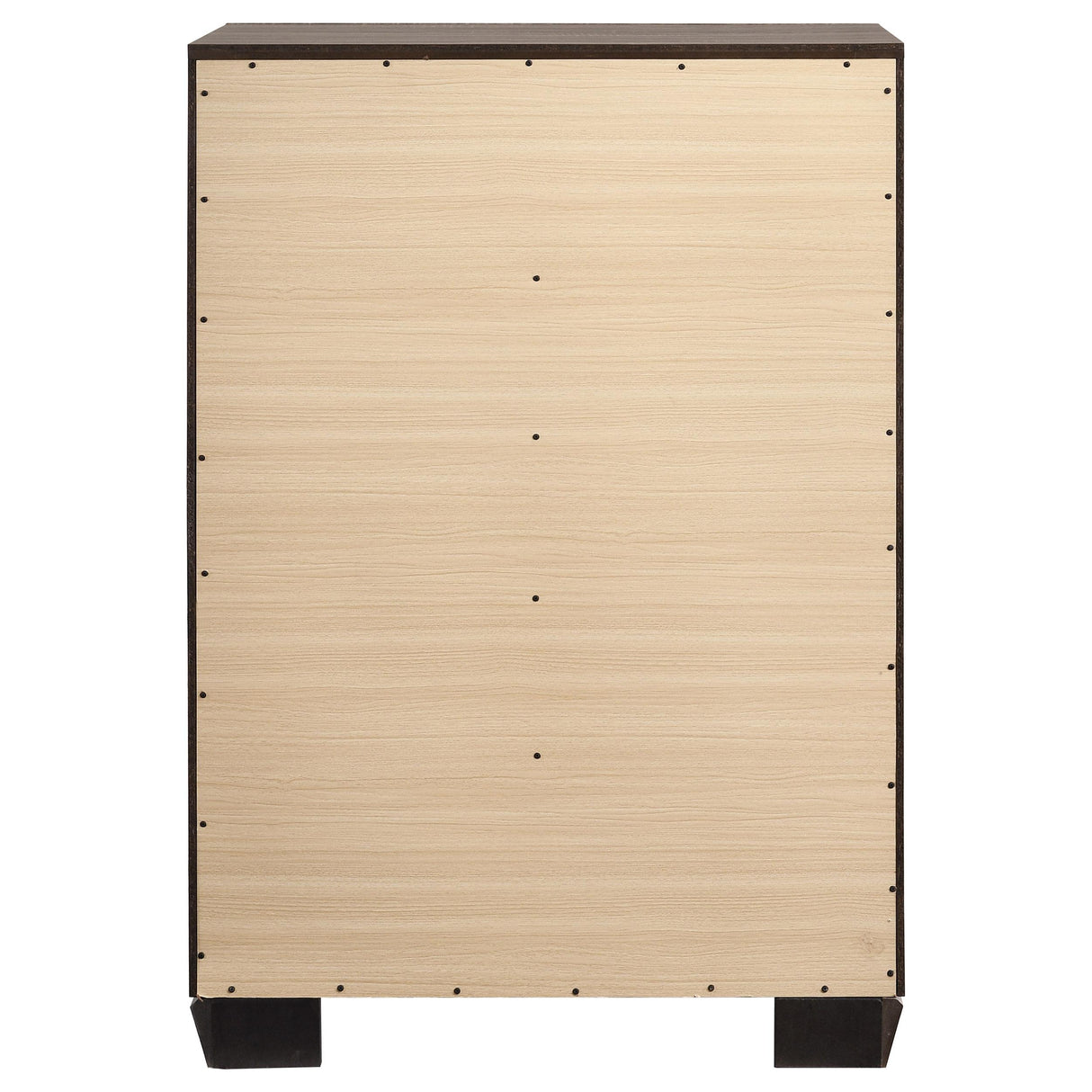  Coaster Furniture Kauffman 204195 5-Drawer Bedroom Chest - Washed Taupe IMAGE 6