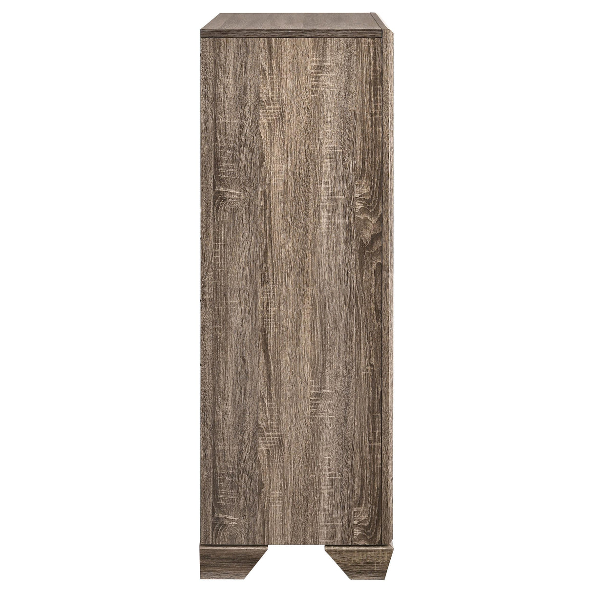  Coaster Furniture Kauffman 204195 5-Drawer Bedroom Chest - Washed Taupe IMAGE 8