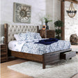  Furniture of America Hutchinson King Bed with Storage CM7577DR-EK-BED IMAGE 1