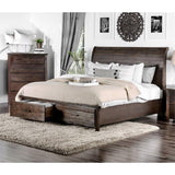  Furniture of America Ribeira Queen Panel Bed with Storage CM7252Q-BED IMAGE 3