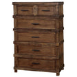  Furniture of America Baddock 5-Drawer Chest CM7691C IMAGE 1