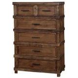  Furniture of America Baddock 5-Drawer Chest CM7691C IMAGE 1