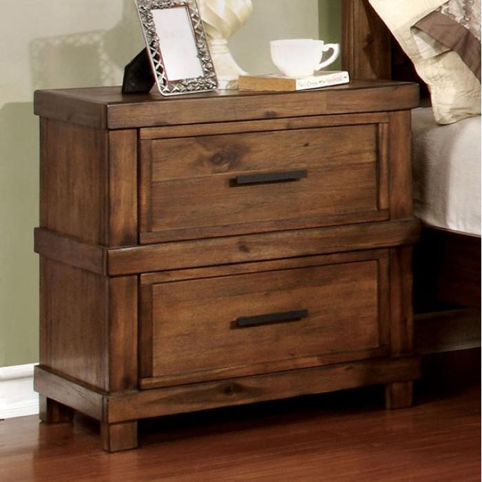  Furniture of America Baddock 2-Drawer Nightstand CM7691N IMAGE 2