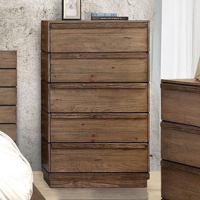  Furniture of America Coimbra 5-Drawer Chest CM7623C IMAGE 1