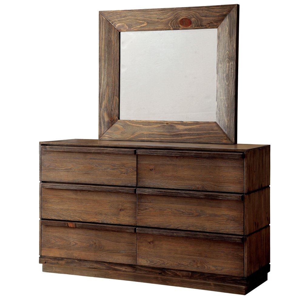  Furniture of America Coimbra 6-Drawer Dresser CM7623D IMAGE 2