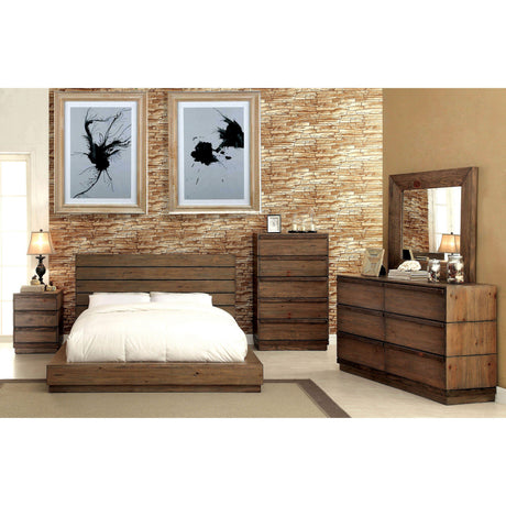  Furniture of America Coimbra Dresser Mirror CM7623M IMAGE 5