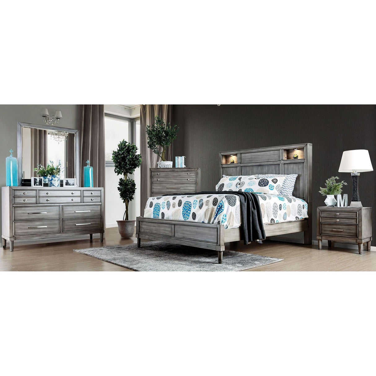  Furniture of America Daphne CM7556CK California King Bed IMAGE 6