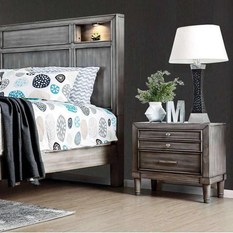  Furniture of America Daphne 2-Drawer Nightstand CM7556N IMAGE 5