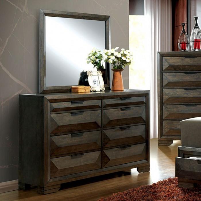  Furniture of America Nikomedes Dresser Mirror CM7557M IMAGE 3