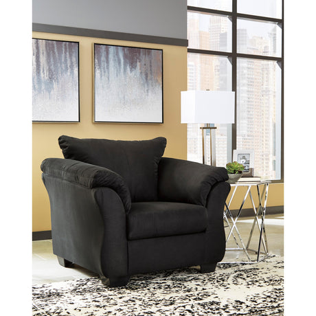  Signature Design by Ashley Darcy Stationary Fabric Chair 7500820 IMAGE 2