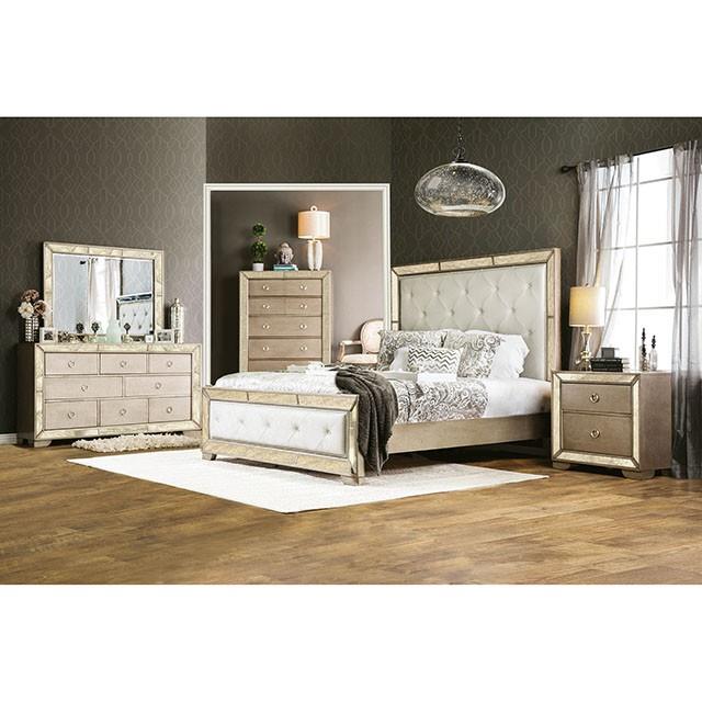  Furniture of America Loraine CM7195CK California King Bed IMAGE 4